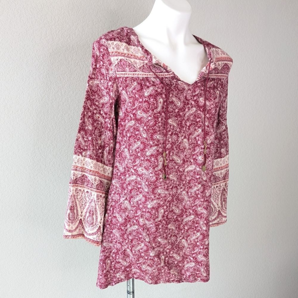 Billabong Paisley Print Boho Dress